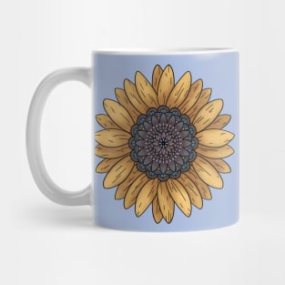 Sunflower Mandala Mug